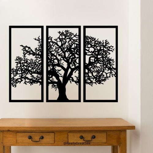 Wooden Tree Wall Art | Wall Decoration