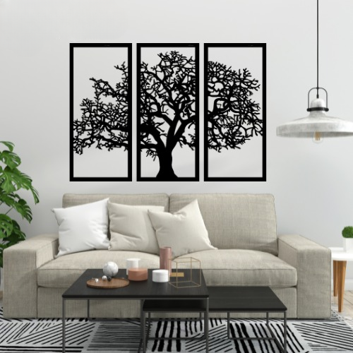 Wooden Tree Wall Art | Wall Decoration