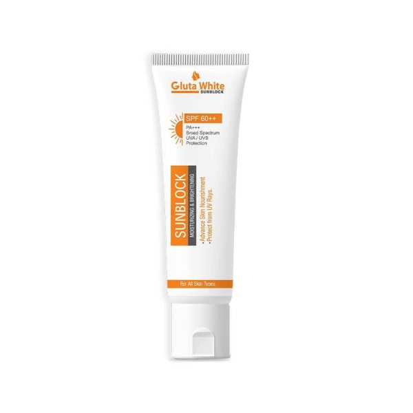 Glutawhite Sunblock Spf 60+ – Moisturizing