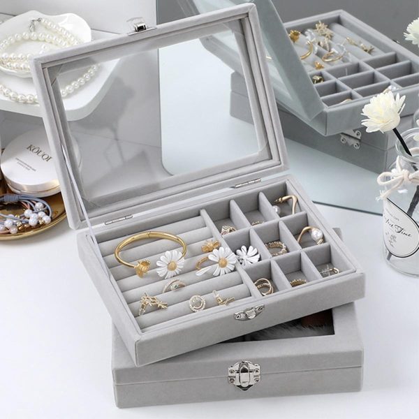 Mistico Velvet Carrying Case With Glass Cover