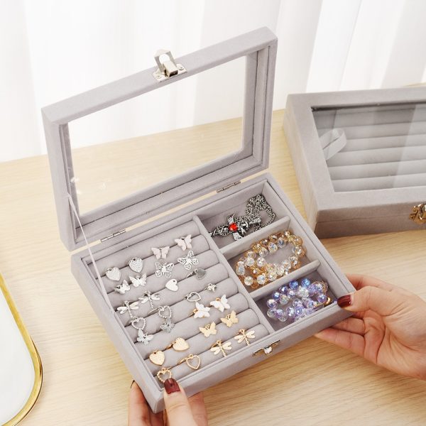 Mistico Velvet Carrying Case With Glass Cover