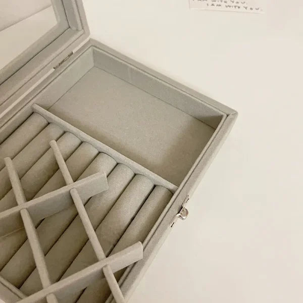 Mistico Velvet Carrying Case With Glass Cover