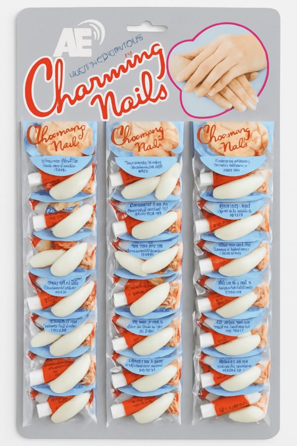 Pack Of 24 Charming Artificial Nails With Glue