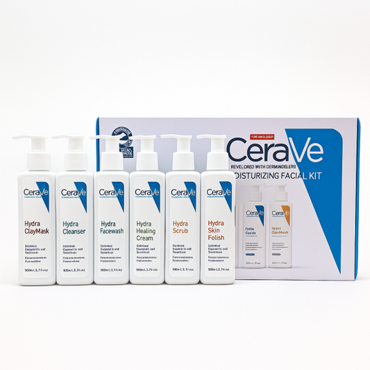 Cerave Moisturizing Facial Kit – 6-step Hydra Skincare Set