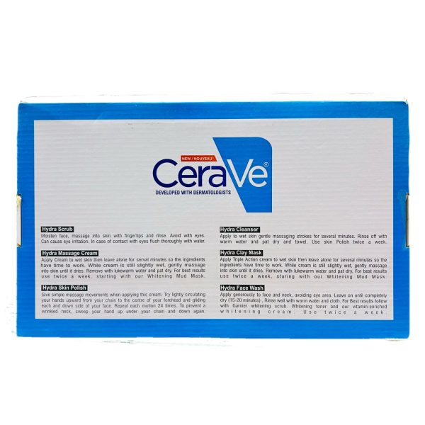 Cerave Moisturizing Facial Kit – 6-step Hydra Skincare Set