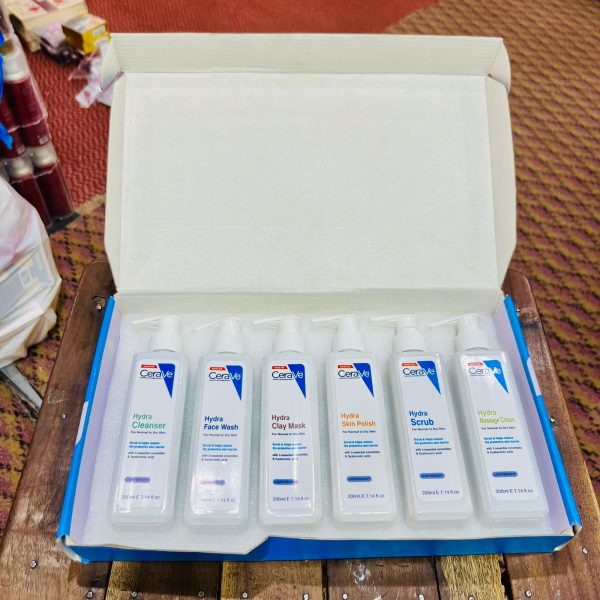 Cerave Moisturizing Facial Kit – 6-step Hydra Skincare Set