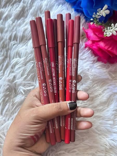 Flormar Perfect Lipliner – Long-lasting Pack Of 12 Shades