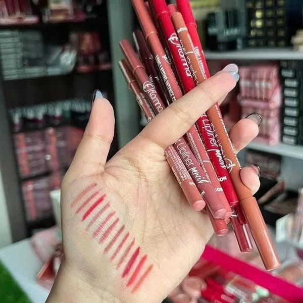 Flormar Perfect Lipliner – Long-lasting Pack Of 12 Shades